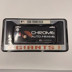 San Francisco Giants Metal License Plate Frame